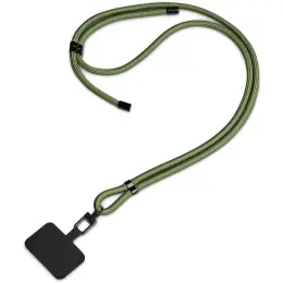 Altitude Silhouette Crossbody Phone Strap - Military Green